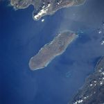 Imagen, Foto Satelite de la Isla Gonave, Haití