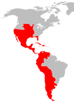 Las colonias españolas de América 1783