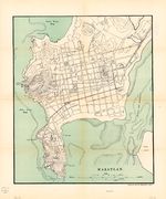 Plano de la Ciudad Portuaria de Mazatlán, México 1919