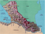 Mapa de las Cercanías de Tiro (Sur), Líbano 1912