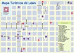 Mapa Turístico de León, Nicaragua