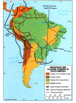 Indígenas y dominios coloniales en América del Sur