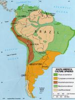 Esferas culturales en América del Sur