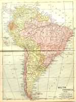 América del Sur en 1914