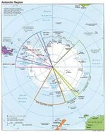 Mapa Politico de la Antártida 1995
