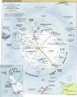 Mapa Politico de la Antártida 2001