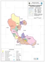 Mapa del Departamento de Risaralda, Colombia