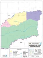 Mapa del Departamento del Vichada, Colombia