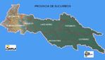 Mapa de la Provincia de Sucumbíos, Ecuador