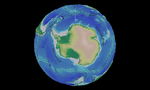 Mapa tectónico y batimétrico de la Antártida