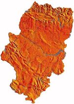 Mapa Físico de Aragón