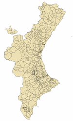 Municipios de la Comunidad Valenciana 2003