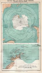 Croquis de las regiones polares del sur 1894