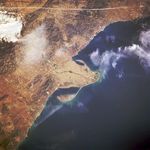 Imagen, Foto Satelite, Delta del Rio Ebro, España