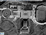 Mapa Satelital del Estadio Olimpico de Barcelona, España