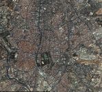 Mapa satelital de Madrid