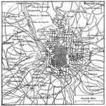 Mapa General del Centro sur de Berlín