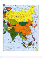Mapa Politico de Asia 1997