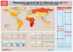Infectados por el VIH/SIDA en el Mundo 1990-2008
